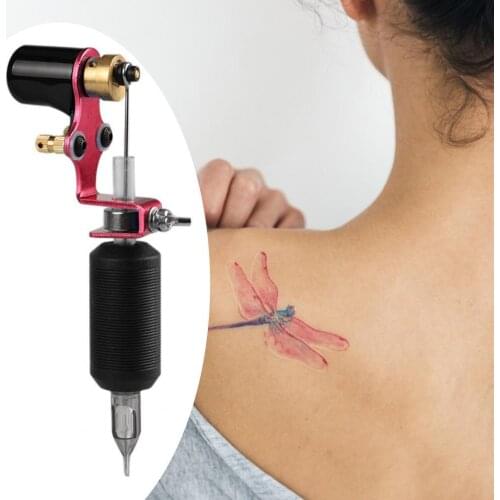 Tattoo Machine Kit Quiet Motor Rotary Tattoo Machine Cartridge Needle Handle Set Beginners Liner Makeup Supply Makeup Art Tools