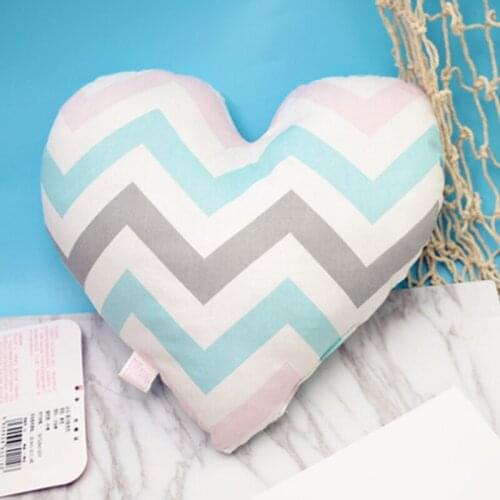 Newborn Infant Prevent Flat Head Pillow Cute Pillow For Baby Heart Shape Head Support Baby Pillow Bedding Nursing Supplies
