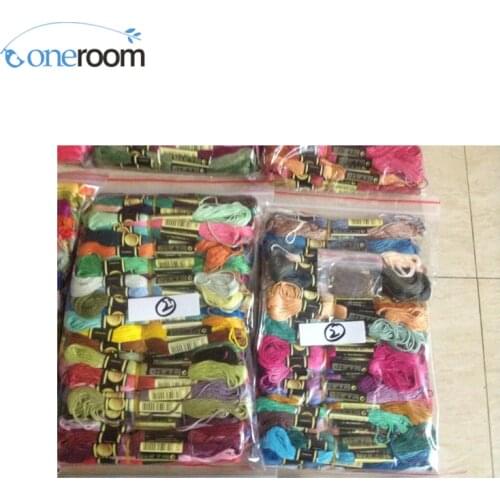 Oneroom Similar DMC Floss Choose Appointed Color Cross Stitch Yarn Thread Floss cxc threads higher quality two labels