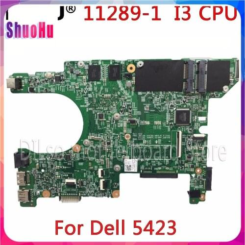 Inspiron 14Z-5423 Motherbard I3 Cpu Original 11289-1 Motherboard Test Notebook For Dell 5423 Motherboard DDR3 HM76