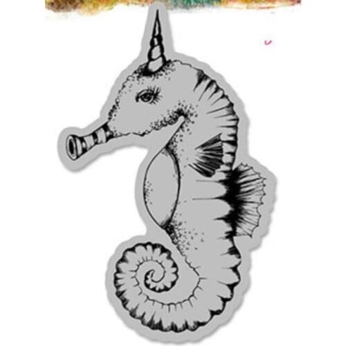 Underwater world transparent Clear Silicone Stamp/Seal for DIY scrapbooking/photo album Decorative clear stamp sheets B0910