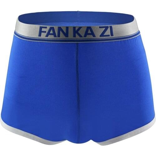 SexyMen Underwear Boxers Shorts Man Panties Comfortable Mid-Rise U Convex Pouch Underpants Male Arrow Pants Cueca Calzoncillo