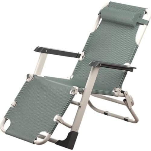 Folding recliner office siesta single bed portable leisure lazy back balcony sofa