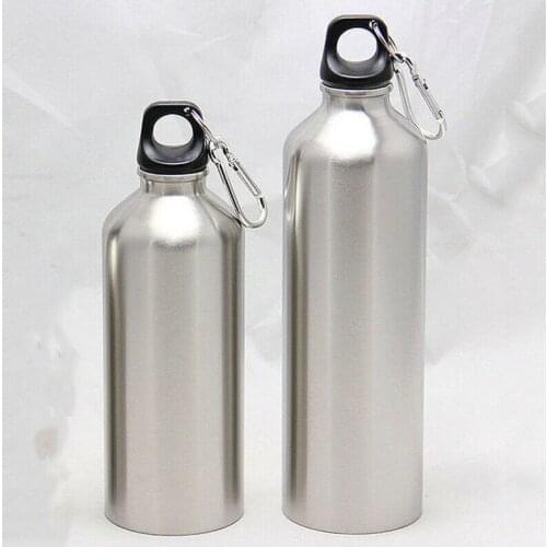 750ML/500ML Water Bottles Stainless Steel Double Vacuum Insulated Bottle Sport Drinking Water Bottles with Lid Rope