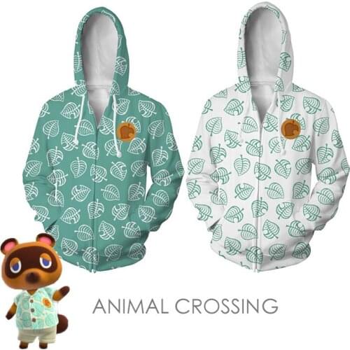 2020 GAME Animal Crossing Hoodie New Horizons Tom Nook Cosplay Men Women long Sleeve Hoodies Costume Coat