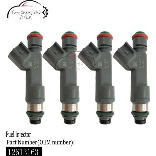 4pcs/lot Fuel Injectors Assembly 12613163 For Malibu Chevrolet HHR Pontiac G6 Aura Vue