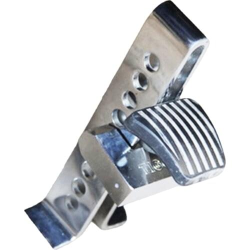 Universal Car Clutch Lock Anti-Theft Pedal Lock Auto Brake Pedal Lock Steel Stainless Throttle Accelerator Security Lock