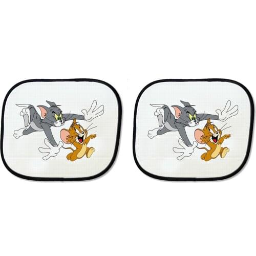 PARASOL DOUBLE CAT AND MOUSE sunshield car