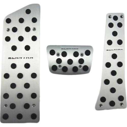 Aluminum Alloy Foot gas pedal accelerator clutch pedal AT/MT for Hyundai Elantra Tucson Verna Avante Mistra Sonata IX35 1set