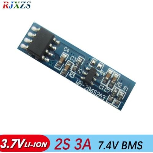 2S 3A Li-ion 8.4V 18650 DIY BMS PCM battery protection board bms pcm for li-ion lipo battery cell pack