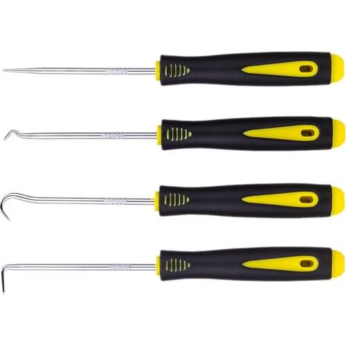 4pc MTB Bike Piston O-ring Remove Hook For Fork Rear Shock Maintenance Oil Seal Bicycle Tool Pick and Hook Set