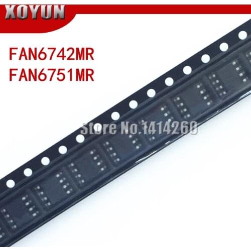 5 pieces/lot FAN6742MR FAN6751MR 6742MR 6751MR sop-8