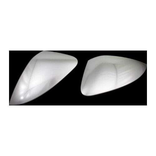 Car styling Silver Matt Chrome Side Mirror Cap Replacement for Octavia MK3-Free Shipping