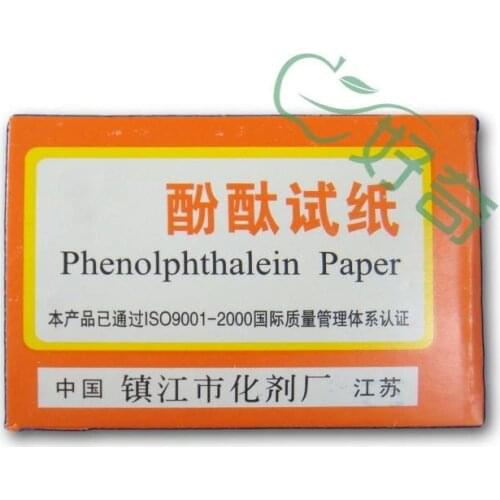 Free shipping phenolphthalein phenolphthalein test paper Physics tool