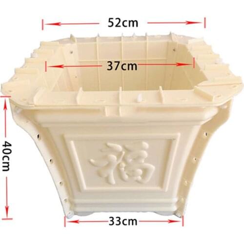 Bonsai pot mould Huge Size Cement Flowerpot ABS Mould Concrete Mold flower pot DIY craft tools garden supply