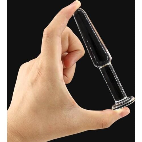 EXVOID Glass Anal Plugs Crystal Beads Anal Sex Toys for Women Men Gay Adult Products G-spot Prostate Massager Butt Stimulation