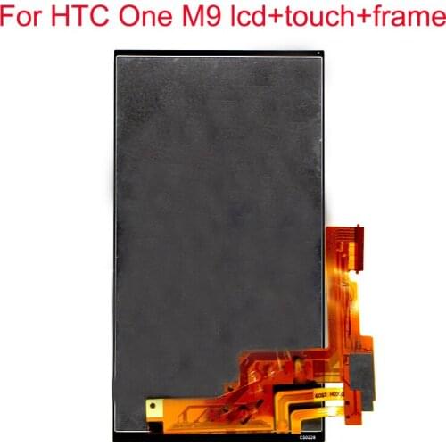 JPFix For HTC One M9 LCD Display Touch Screen Digitizer Assembly Replacement With Frame