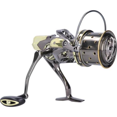 LIZARD Spinning Fishing Reel 20-25kg Brake Force 10+1BB Fishing Wheel Long Shooting Spinning Reel GX8000/10000/12000