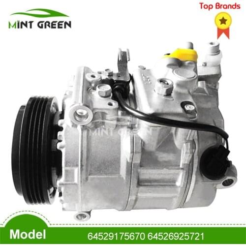 For 7seu17c Car AC Cmpressor BMW E66 E65 745i 750i 760Li N62 E60 E61 525 530 535 730 64509175481 64529175670 64526925721