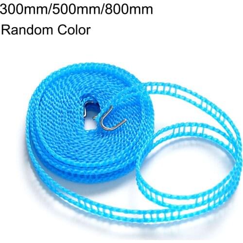 Nylon Non-Slip Clothesline Hanging Rope Windproof Drying Rope Lightweight Folding Multi-Grid Travel Outdoor Clothes Hangers