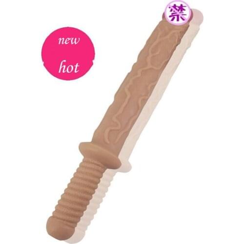New Hot selling 47.5*5.5CM large dildos with handle female masturbation big large penis massage Vaginal ass female sex products
