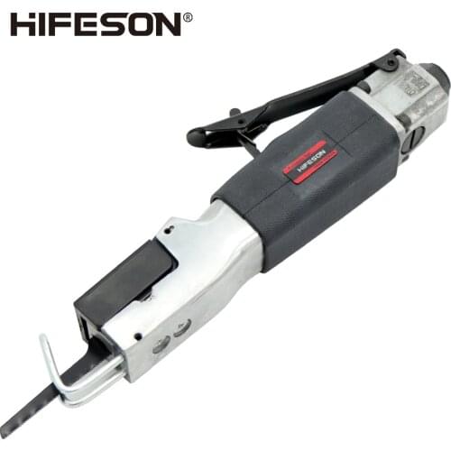 HIFESON Alloy Air Body saw Pneumatic File Reciprocating Saws Cutting Tool Hacksaw Cutting Blade Cutter Cut Off Tool