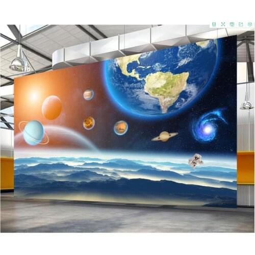 Custom photo wallpapers 3d wall murals wallpaper HD starry sky universe space dream background mural wall papers home decor