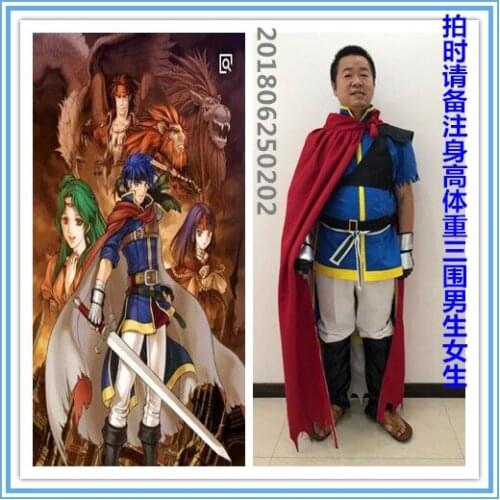Fire Emblem Ike Greil Mercenaries Cosplay Costume E002