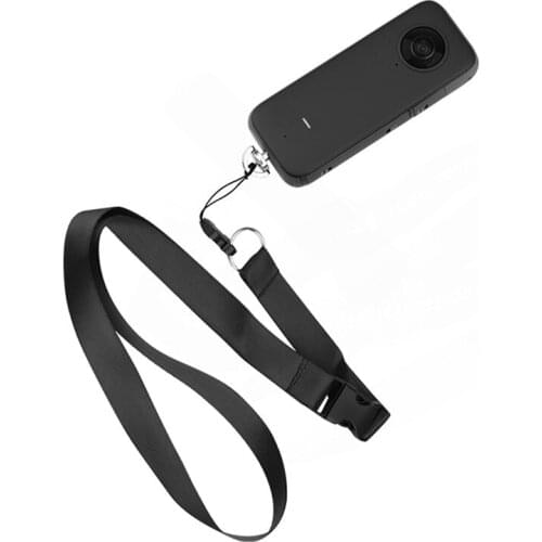 Adjustable Neck Strap Wrist Band Camera Lanyard for Insta360 ONE X / X2 Panoramic Camera Carrying Accessories