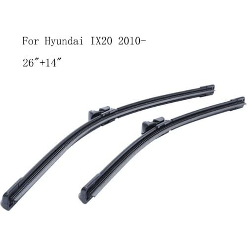 Two Boxes Packing For Hyundai IX20 2010- Factory Wholesale Front Window Windshield Windscreen Wiper Blade
