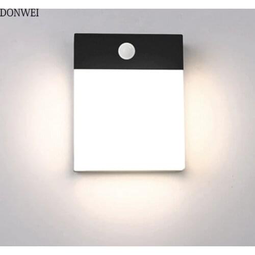 18W LED Wall Light Outdoor Waterproof IP65 Porch Light Modern LED Wall Lamp Radar Motion Sensor Courtyard Garden Home Sconce