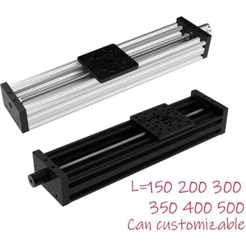 3d Printer Openbuilds Z-axis Lead Screw T8 Z Axis Diy C-beam CNC Sliding Table 200mm 250mm 500mm Linear Actuator Bundle Kit