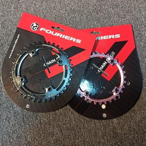 Fouriers 104BCD MTB Round Ti Coating Narrow Wide Chainring 32T-38T Bike Bicycle Chainwheel/Chain Wheel Crankset