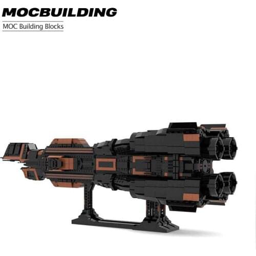 Space War Series Childrens Building Blocks, Expandable Building Block Toys, MCRN Donnager, MOC Building Block Toys, Gifts