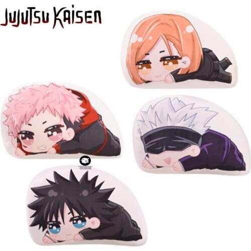 Anime Jujutsu Kaisen Gojo Satoru Kugisaki Nobara 40cm Toys Plush 6285 Stuffed Doll Soft Pillow Cushion Christmas Gifts