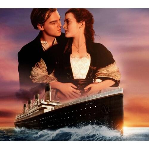 Jmine Div 5D Titanic Cruise Ship Full Diamond Painting cross stitch kits art High Quality Portrait 3D paint by diamonds