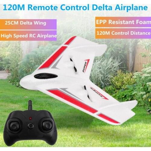 25CM Delta Wing Remote Control Airplane EPP Material 120M Control Distance 10Mins Endure USB Charging Electric RC Toy For Novice