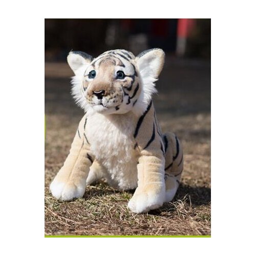 Cute simulation sitting tiger plush yellow tiger doll birthday ,Christmas gift about 45cm 2785