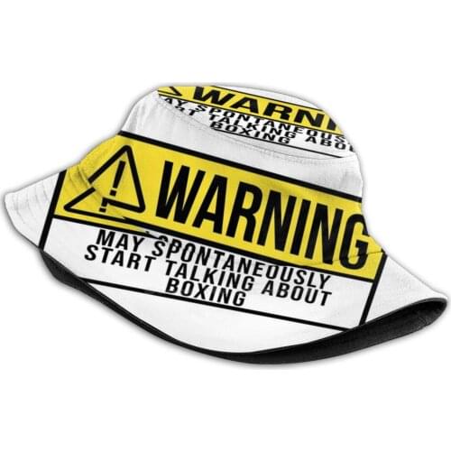 May Spontaneously Start Talking About Boxing Unisex Fisherman Hats Cap Boxing Boxing Boxer Boxing Boxers Boxing Fan Boxing