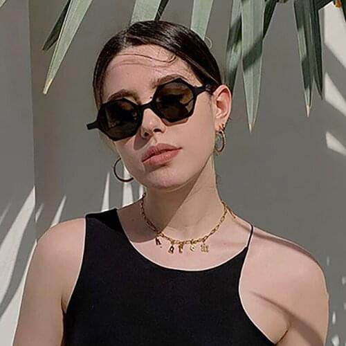 NEW STANDING Punk Sunglasses Men Luxury Brand Design Vintage Round Sunglasses Female Party gothic Shades For Women UV400