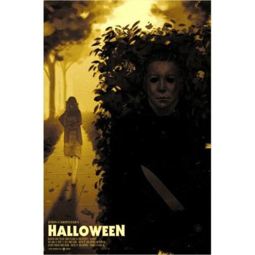 New Halloween Hot Movie Art print Silk poster Home Wall Decor