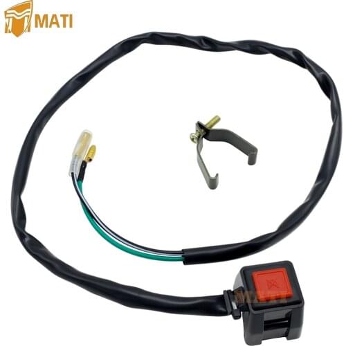 Mati Handlebar Kill Stop Switch for Yamaha IT175 IT200 IT250 IT465 IT490 TT125RM TT225 TT350 TT600 TTR125 23X-83976-00-00