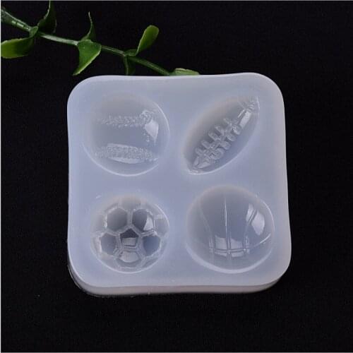 Transparent Silicone Mould Resin Decorative Craft DIY 4 kinds of ball combinations Type epoxy resin molds for jewelry making