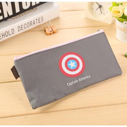 UHOO Q301 hero alliance creative pen lovely canvas stationery bag manufacturers selling promotional gifts student supplies