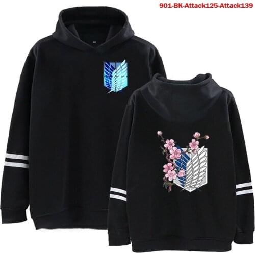 Shingeki No Kyojin Hoodies Oversized Women Sweatshirts Hooded Harajuku Vintage Tops Attack on Titan Pullovers Women Sweatshirts