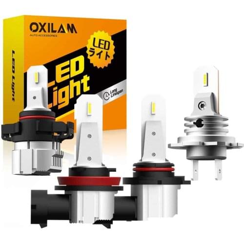 OXILAM 2PCS H7 LED Headlight Anti-Hyperflash Canbus Error Free Bulb 12000Lm 60W 6500K White Lamp Led CSP Light Auto Car Headlamp