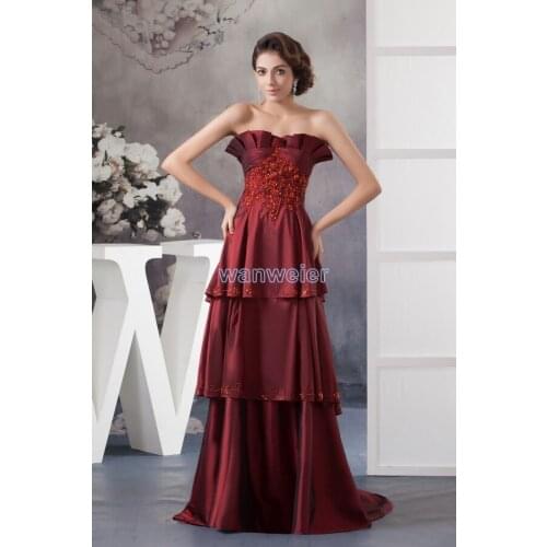 2018 free Shipping Natural Brides New Design Appliques Hot Plus Size Womens Formal Beaded Long party gown bridesmaid dresses