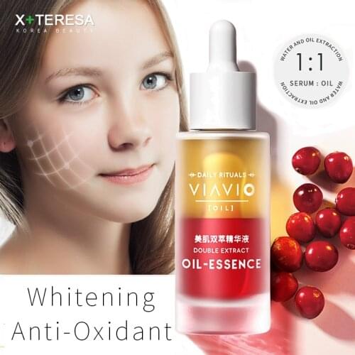 2021 Brand Skin Care Serum Anti Oxidant Jojoba Oil Essence Vitamin C Whitening Face Serum Anti Aging Tighten Korean Cosmetics