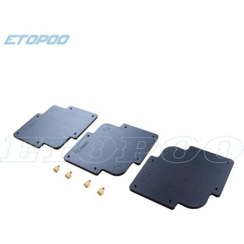 3pcs/set R round Corner jig template bakelite plate use with Engraving Machine Trimming Machine