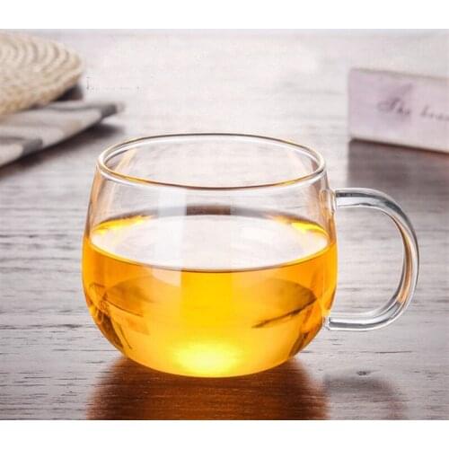 350ml Heat Resistant Glass cup,teapotHome office Dinkware,water/coffee/pu'er/Dahongpao/Milk oolong/white tea